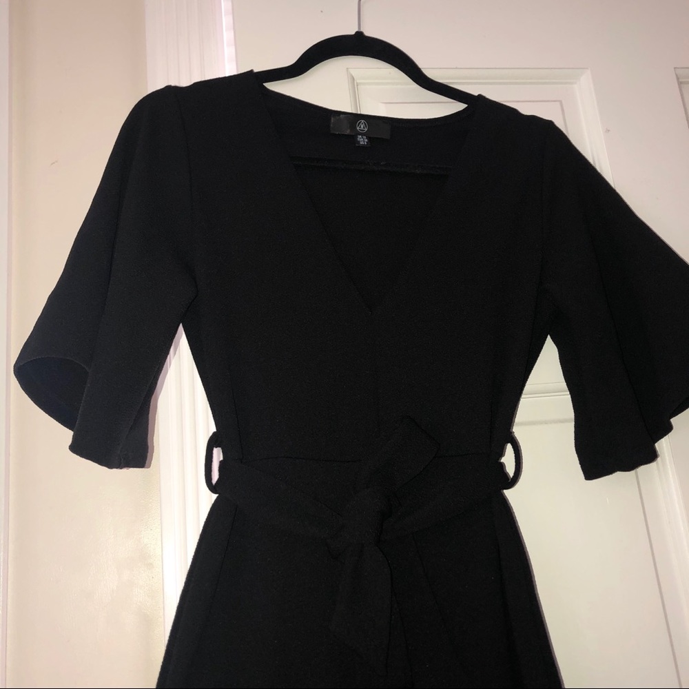 Black misguided jumpsuit
